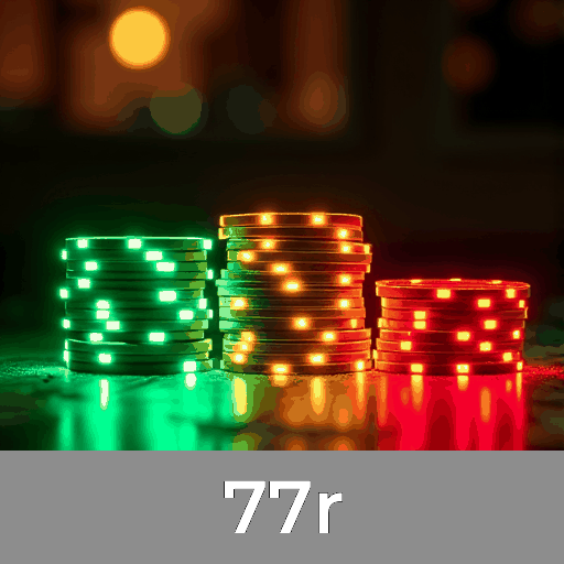 77r: Slots - Prêmios Gigantes, Mesas de Jogo - Estratégia, Dealers ao Vivo - Realismo